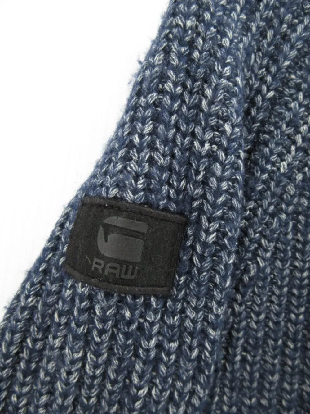 G Star Raw Sweater Small Wool Blend Cardigan Ribbed Chunky Heavy Thick